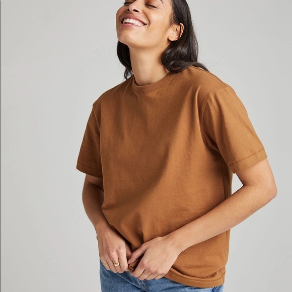 Richer Poorer Tops - Richer poorer• weighted tee woodgrain